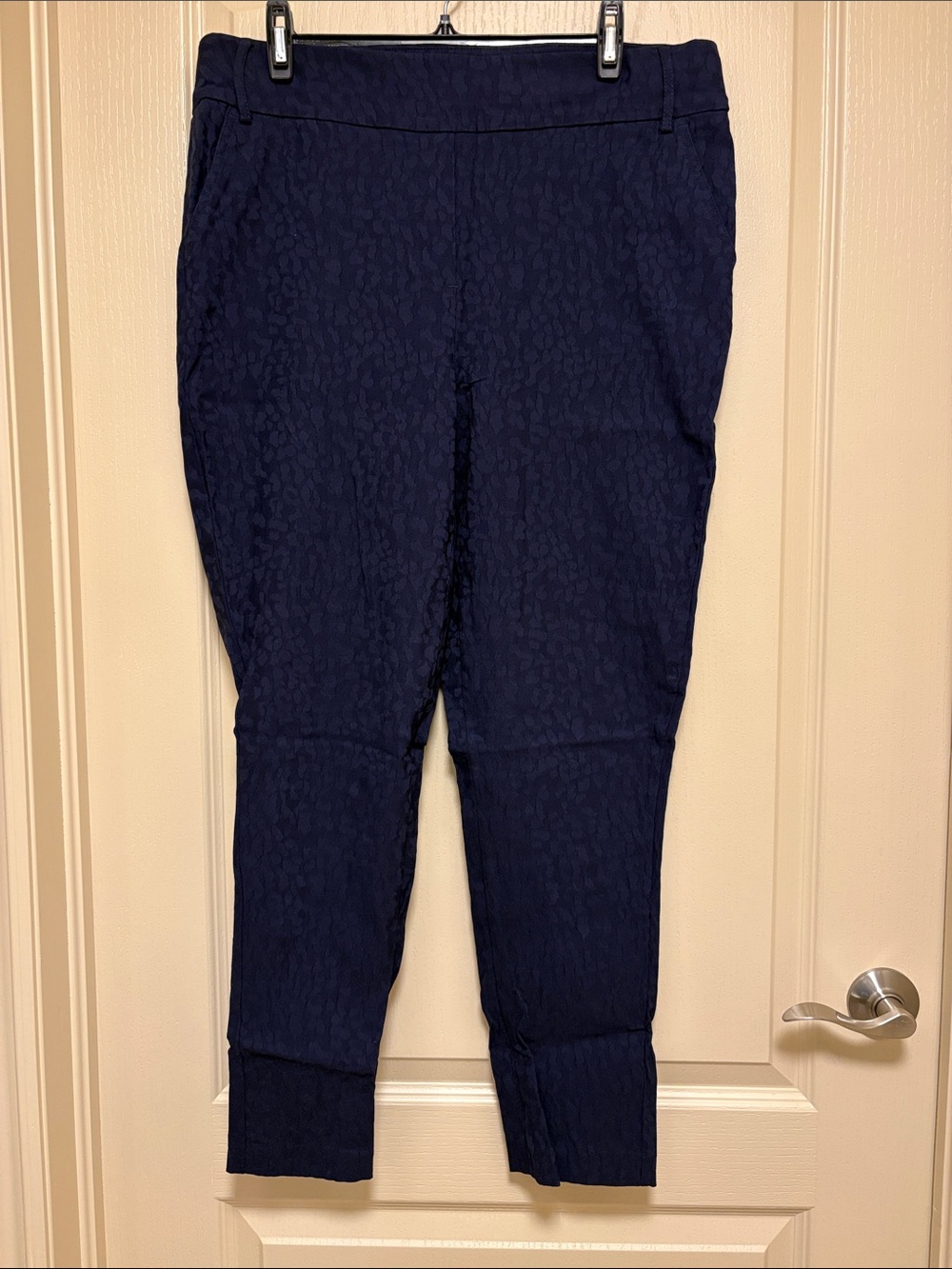 Penn Dark Navy Textured Leggings